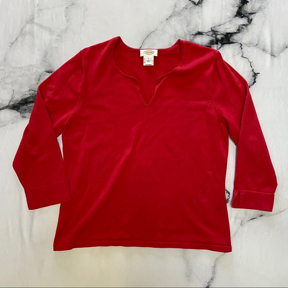 Stylish Red Top